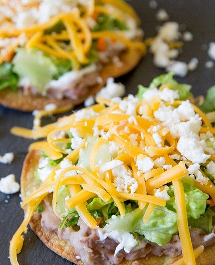 Ten Minute Oven Baked Tostadas