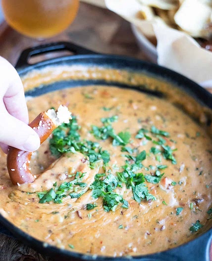 The Best Chipotle Beer Queso Dip