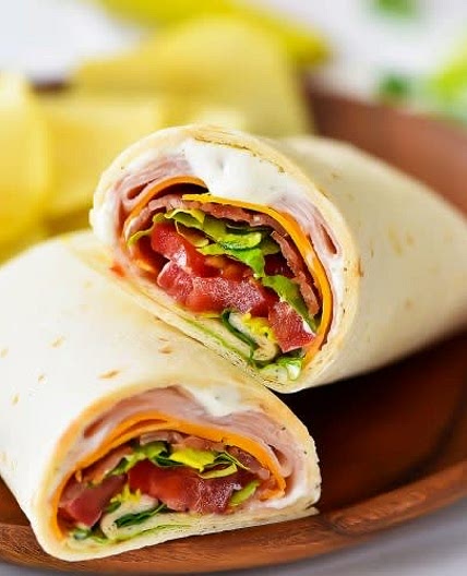 Cold Cut Chicken Wrap