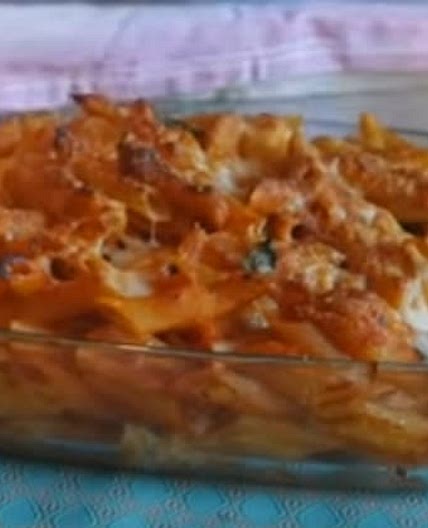 Penne Gratinado com Mozarela