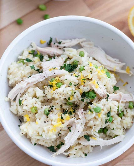 Instant Pot Lemon Pepper Rice with Chicken