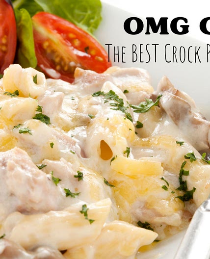 O-M-G BEST Crockpot Chicken Recipe EVER