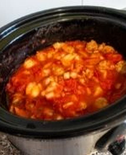 Slow cooker sauerkraut and sausage