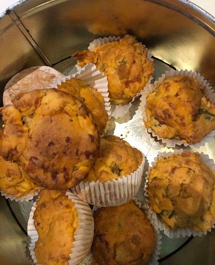 George's cheese muffins