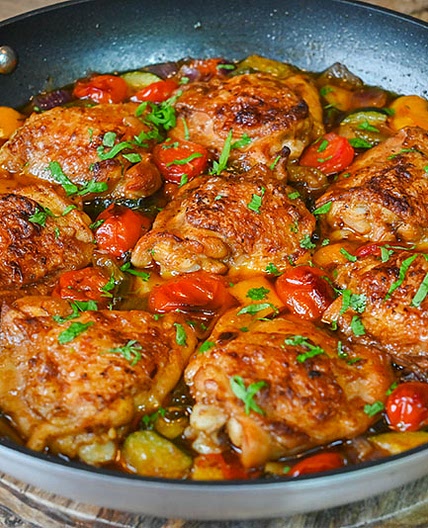 Braised Chicken Thighs