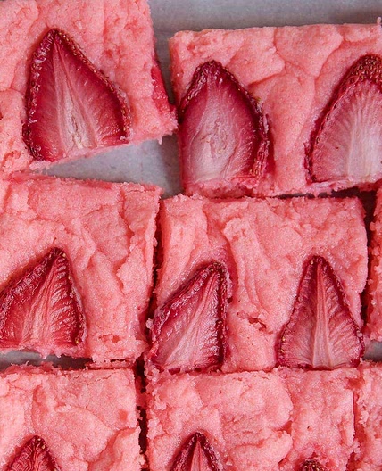 Strawberry Brownies