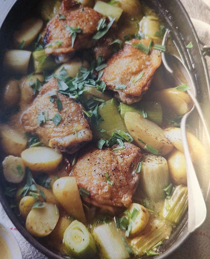 Chicken open-pot roast