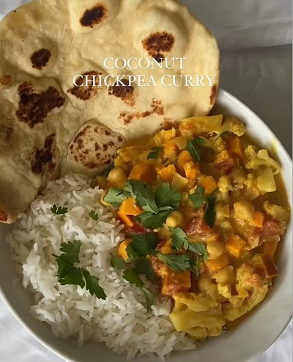 Coconut Chickpea Curry