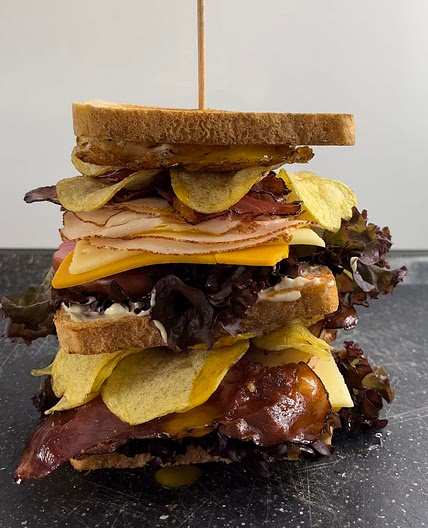 Giant Clubhouse sandwich