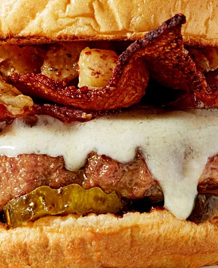 Rach's Burger of the Month: Turkey Cheeseburgers with Bacon & Apple-Onion Relish