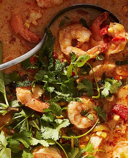 Thai Shrimp & Corn Chowder