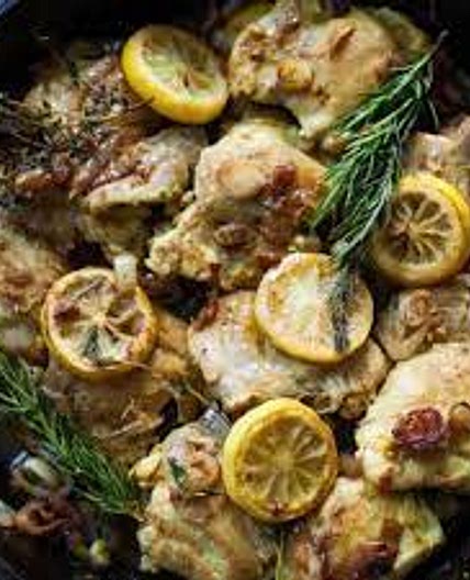 Lebanese Lemon Chicken