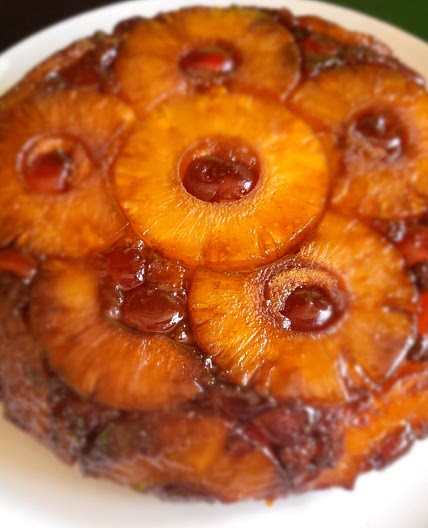 Pineapple upside-down cake