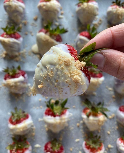 Yogurt Covered Strawberries