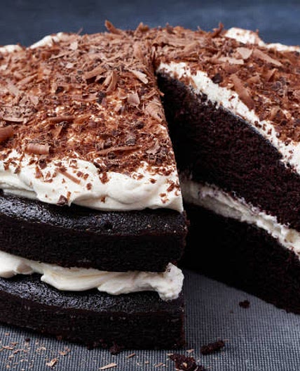 Lori’s nachtelijke chocoladetaart