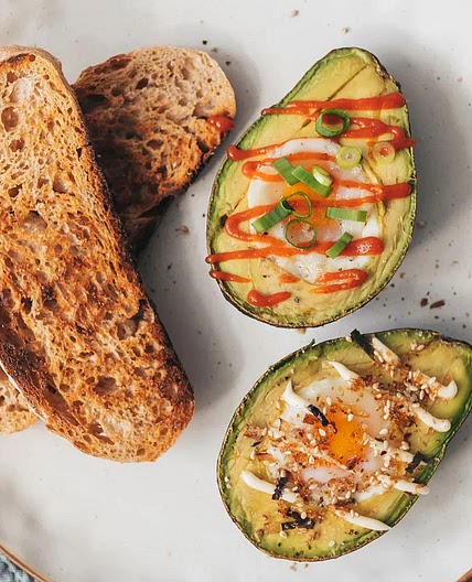 Baked Avocado Eggs