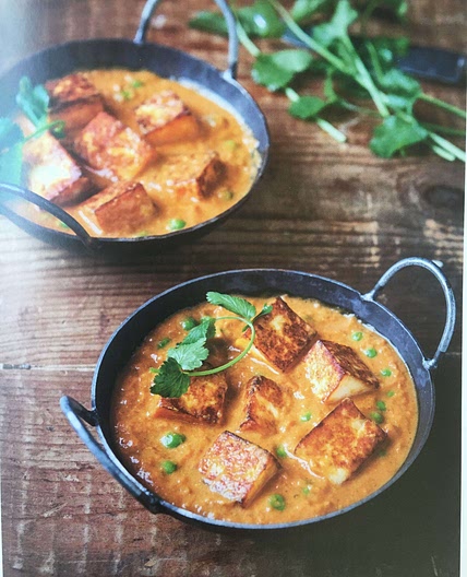 Paneer & pea curry
