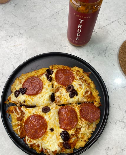 High Protein Low Carb Pizza