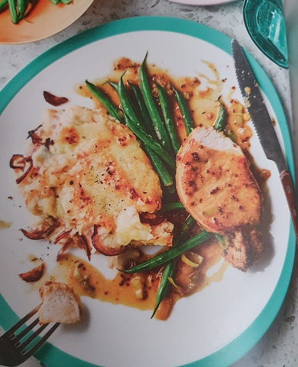 Honey and mustard pork