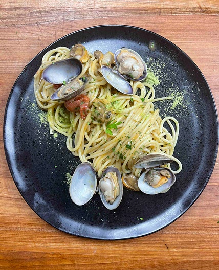 Spaghetti And Clams 🤤