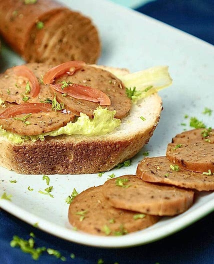 Smoky Vegan Salami