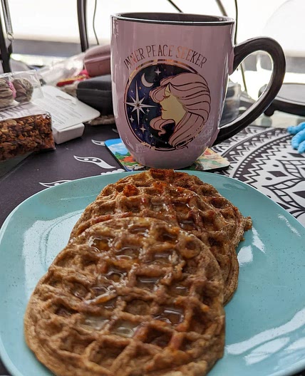 Cinnamon Sugar Chaffles