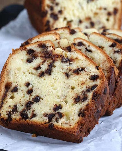 Gluten Free Chocolate Chip Yogurt Quick Bread