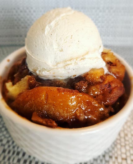 Nectarine Cobbler