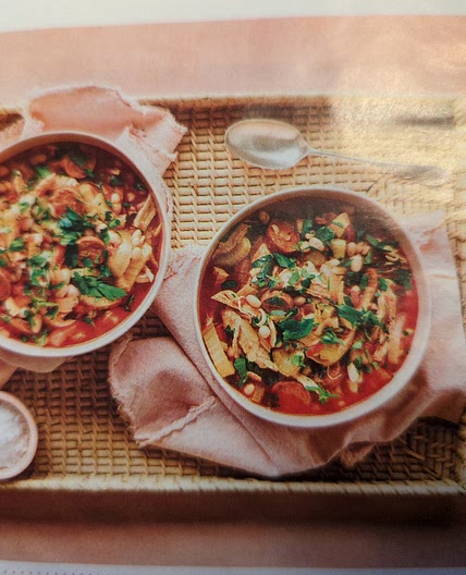 Chicken, Chorizo and Bean Stew