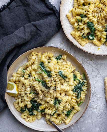 Creamy Lemon Pepper Pasta