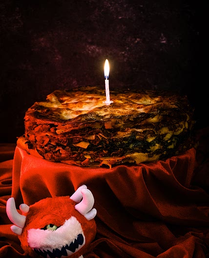 Hell's beyond beef lasagne from Doom