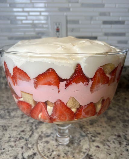  Strawberry Shortcake Trifle 