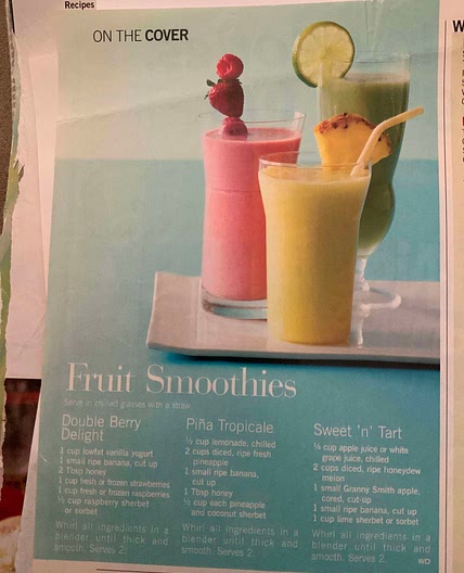 Fruit Smoothie - Double Berry Delight 