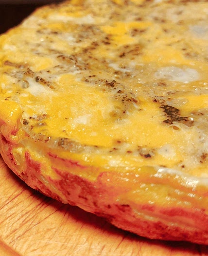 Frittata - potatoes and onions