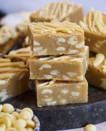 White Chocolate Blondies!