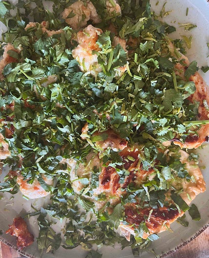 Lime and coriander chicken