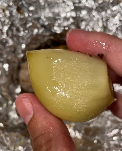 Roasted Elephant Garlic 