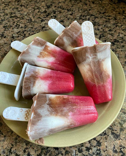Healthy Neapolitan Ice Cream