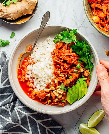 Easy Gochujang Jackfruit