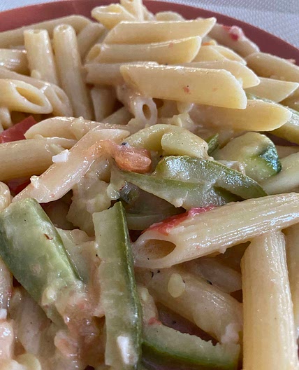 Zucchini pasta