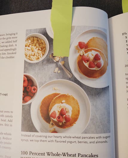 p.24 100 percent whole wheat pancakes