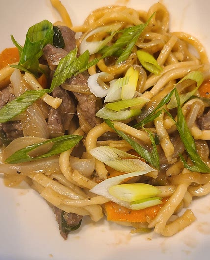 Easy Bulgogi Beef Udon Stir Fry