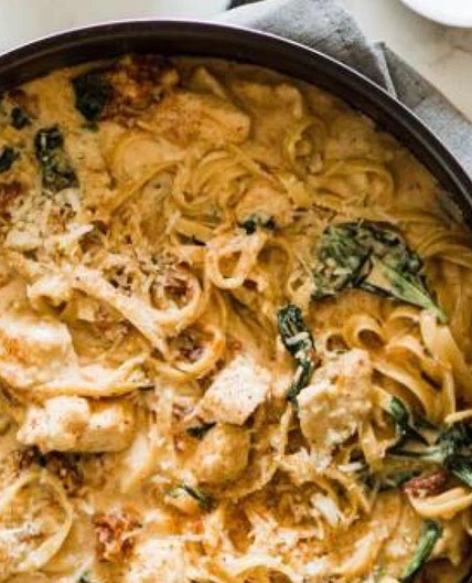 Tuscan Chicken in one pot