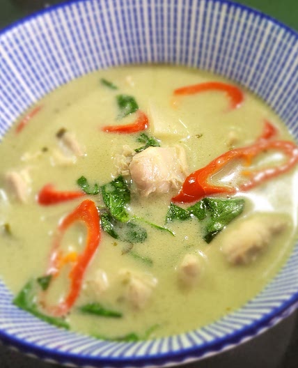 Thai green curry ( gaeng keow waan)