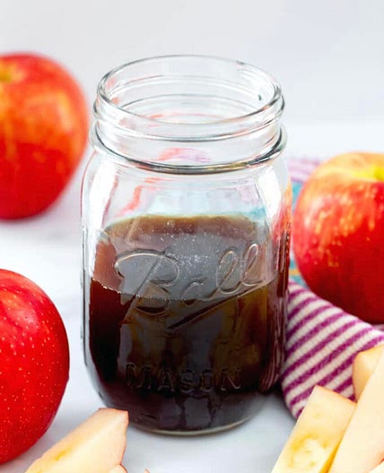 Delicious Habits Red Apple Simple Syrup