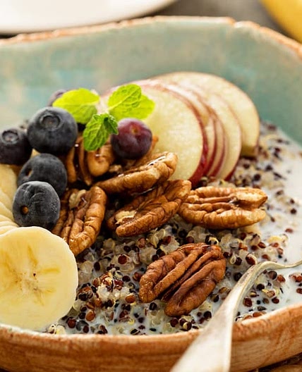 Bowl dulce de quinoa | Sabor y Estilo