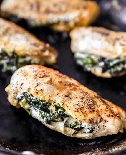 Spinach Stuffed Chicken Breast Recipe