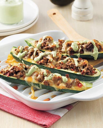 Courgettes farcies style tacos