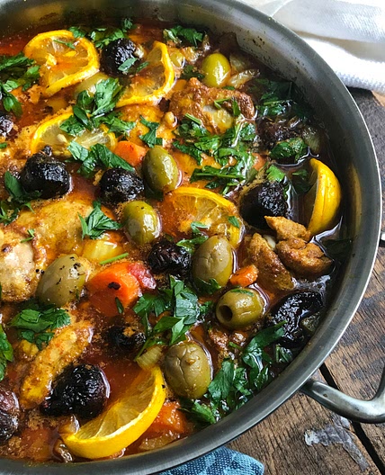 Moroccan Chicken Thighs