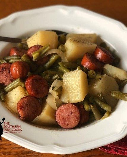Sausage, Green Beans and Potatoes